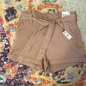 NWT//Express//Paper Bag Waist Shorts